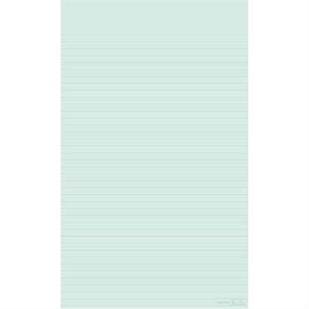 Green Litigation Trial/Court Paper 5 pads of 75. 8-1/2" x 14" (G34)