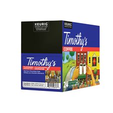 Dosettes de café aromatisé Timothy's® Gâteau au chocolat allemand torréfaction moyenne