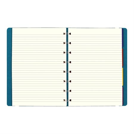 Filofax® Refillable Notebook A5, 8-1/4 x 5-3/4" aqua