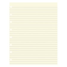 Recharge Filofax® A5, 8-1/4 x 5-3/4". Pqt de 32. lignée
