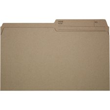 Offix® Reversible File Folders - Legal size - Kraft (100)