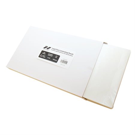 Pochettes de plastification NXP® - Légal - 5 mil - Paquet de 100