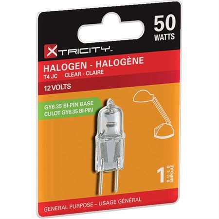 Ampoule halogène Paquet de 2 T4, 35 watt