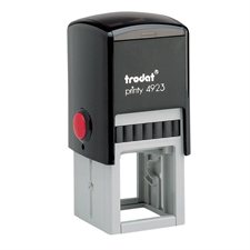 Printy Self-Inking Custom Stamp 4923 - 1 3/16" x 1 3/16" (6 lines)