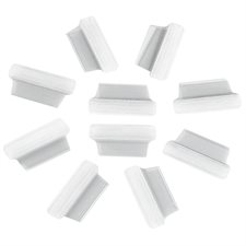 Onglets autoadhésifs 1-1/2" clair