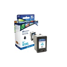 Remanufactured High Yield Inkjet Cartridge (Alternative to HP 61XL) - Black