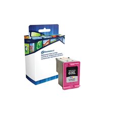 Remanufactured High Yield Inkjet Cartridge (Alternative to HP 61XL) - Colour