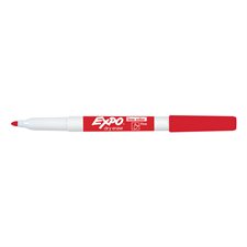 Marqueur effaçable à sec pour tableau blanc Expo® - Pointe fine - Rouge