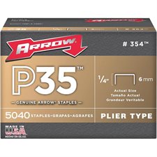 Agrafes à pinces P35™ 1/4"