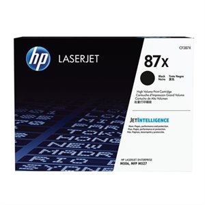 HP 87X Cartouche de toner de longue durée d'origine LaserJet HP87X - CF287X - Noir