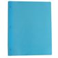 Couverture de présentation à trois attaches en plastique souple Poly Tang - Bleu clair