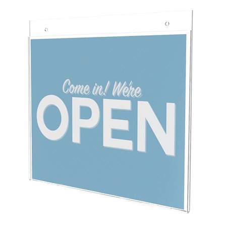 Wall Mount Sign Holder Landscape 11 x 8-1/2 in.