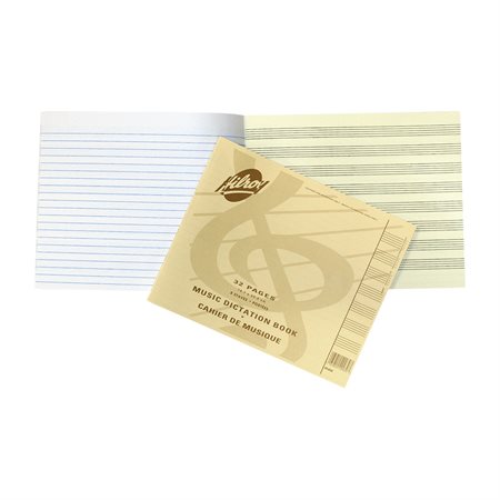 Music dictation notebook