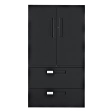 Multi-Stor Storage/Filing Cabinet - Black