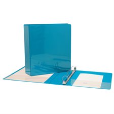 Reliure de présentation à anneaux en D - 2 po - Bleu pâle