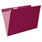 Hanging File Folders Legal size burgundy