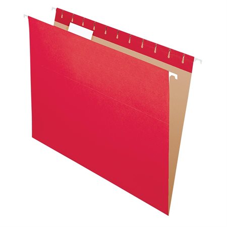 Dossiers suspendus Format légal rouge