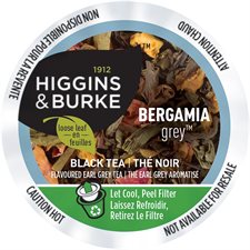 Dosettes de thé en feuilles Higgins & Burke™ Bergamia Grey™