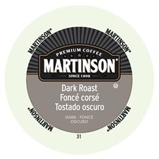 Dosettes de café Martinson™ torréfaction foncée