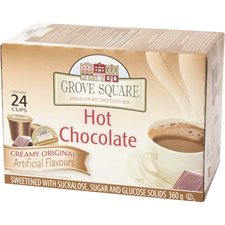 Dosettes de chocolat chaud Grove Square™ Original crémeux