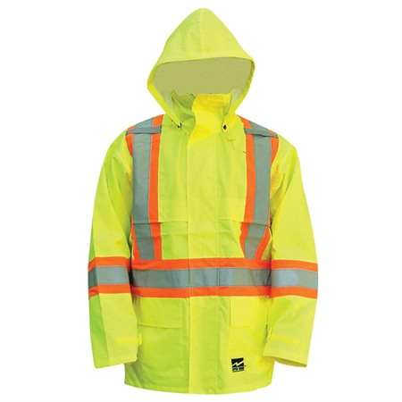 Manteau imperméable Trilobal antidéchirure Vert lime M