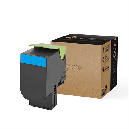 701H Ecotone Remanufactured Toner Cartridge cyan