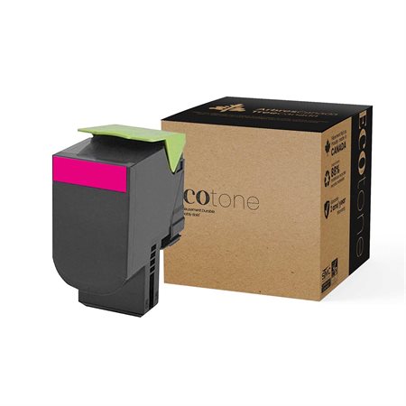 Cartouche de toner remise à neuf Ecotone 701H magenta