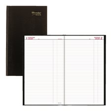Traditional Daily Planner (2027) 13-3/8 x 7-7/8 in black