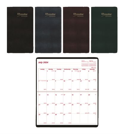 Agenda mensuel de poche (2025-2026)