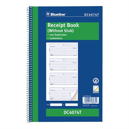 Receipt Booklet