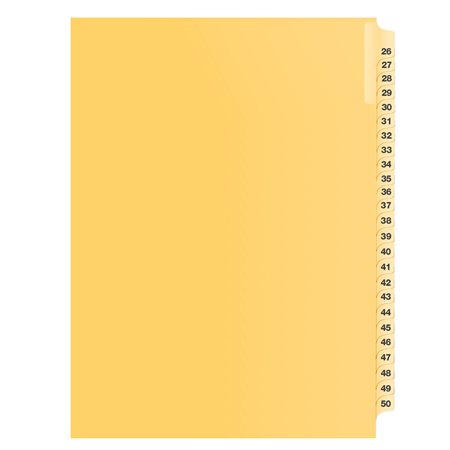 Index juridique numérique séquentiel Offix® 26 à 50