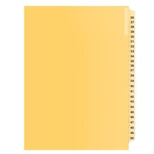 Index juridique numérique séquentiel Offix® 26 à 50