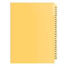 Index juridique numérique séquentiel Offix® 76 à 100
