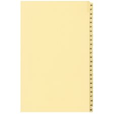 Index juridique numérique Offix® Chamois 26 à 50