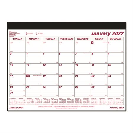 Monthly Calendar Desk Pad (2024)