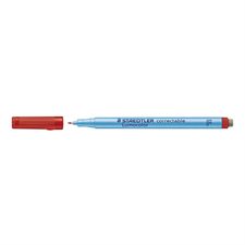 Marqueur effaçable Lumocolor® Pointe fine 0,6 mm - Rouge