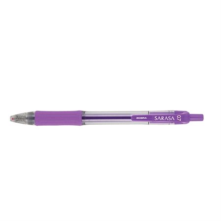Stylo à bille roulante rétractable Sarasa® - 0,7 mm - Violet