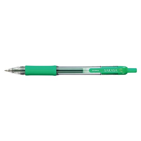 Stylo à bille roulante rétractable Sarasa® - 0,7 mm - Vert