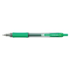Stylo à bille roulante rétractable Sarasa® - 0,7 mm - Vert