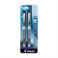 Stylos à bille roulante Hi-Tecpoint Grip V5 / V7 0,7 mm. Paquet de 2 noir