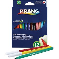 Marqueurs lavables Prang® - Paquet de 12