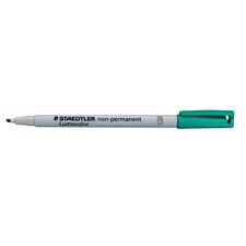 Marqueur soluble à l'eau Lumocolor® Pointe biseautée 2,5 mm - Vert