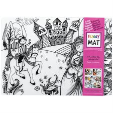 Funny Mat® Coloring Mat - Princess
