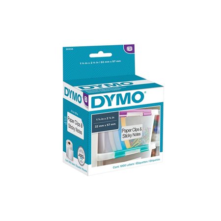 Labels for LabelWriter® Printers Multi-purpose 2-1/4x1-1/4" (1000 labels, removable)