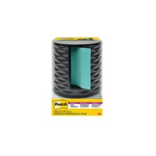 Distributeur de feuillets éclair autoadhésifs Post-it® 3 x 3 po - Noir et gris