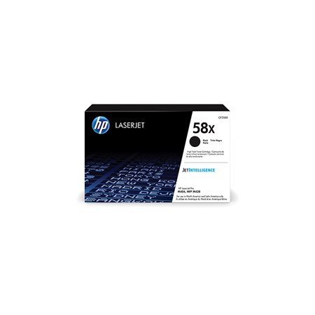 HP 58X Cartouche de toner de longue durée d'origine LaserJet HP58X - CF258X - Noir
