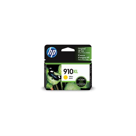 HP 910XL Cartouche jet d'encre de longue durée d'origine HP910XL - 3YL64AN#140 - Jaune