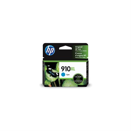 HP 910XL Cartouche jet d'encre de longue durée d'origine HP910XL - 3YL62AN#140 - Cyan