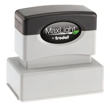 Trodat MaxLight™ Pre-Inked Stamps XL2-115 - 11/16" x 2" - max. 2 lines