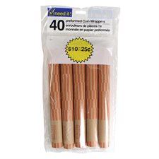 Coin Tubes 25 ¢